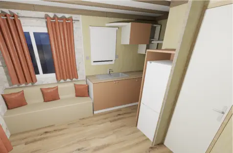 Mobil-home Cannelle rénové